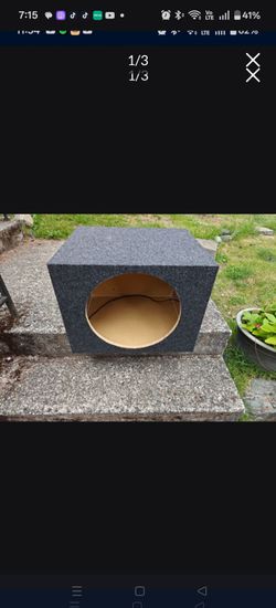 15" subwoofer box
