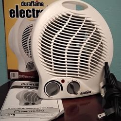 Space Heater $28 - Duraflame Cool Touch 1500w Fan/heater - New