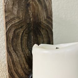 Wood & Metal Wall Sconce