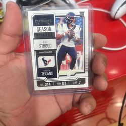CJ Stroud Panini Contenders Season Ticket 