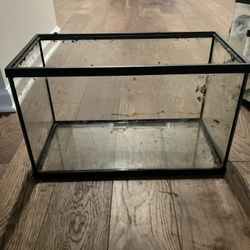 10 Gallon Glass Aquarium 