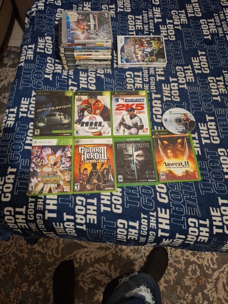 ****XBOX GAMES, ALL WORK AND ARE IN CASES, PACKAGE DEAL ****