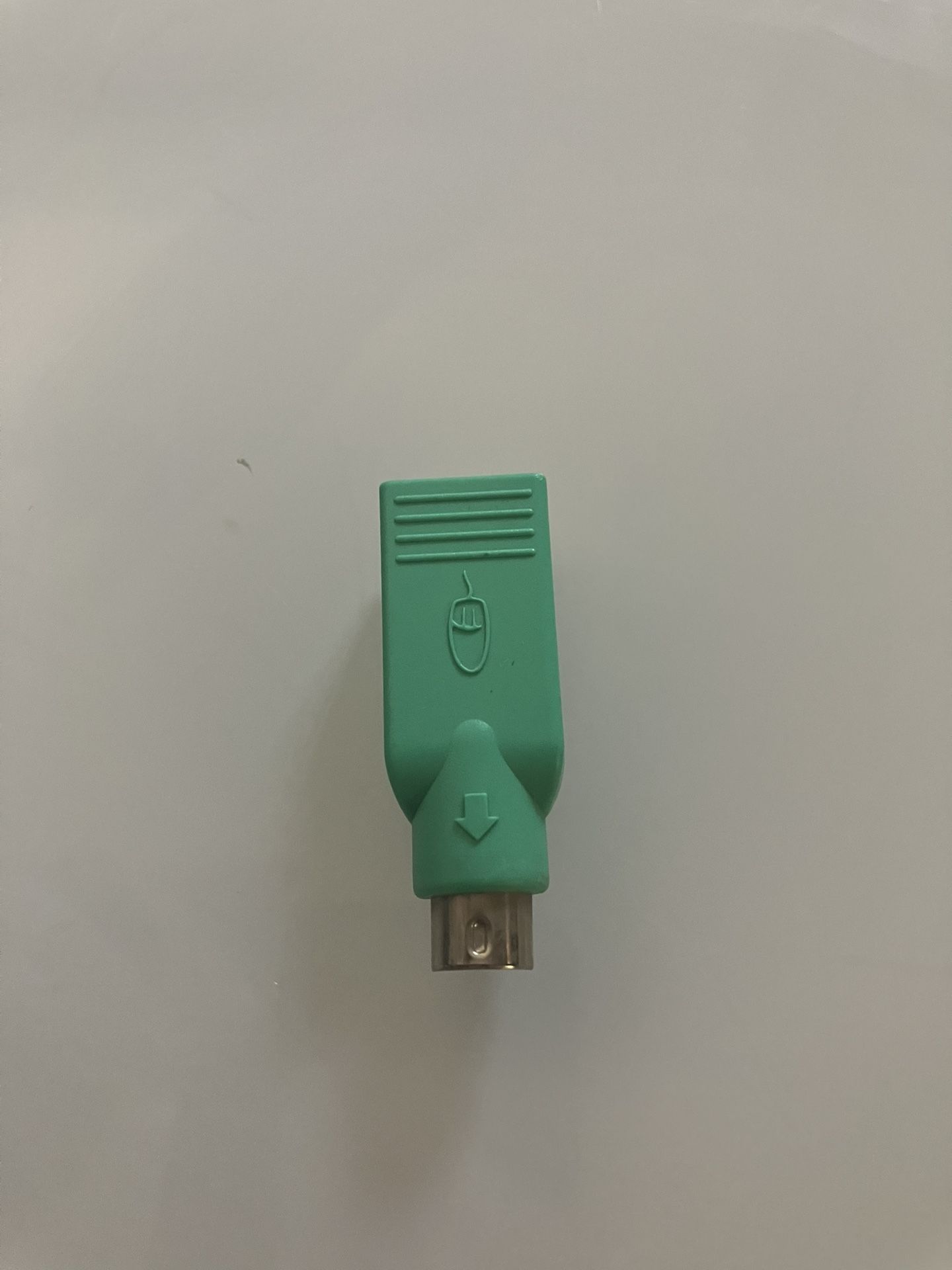 Port Adapter Mouse Logitech (contact info removed) HC SH Serial USB Male to Female Green