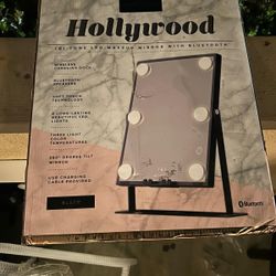 Impressions Vanity Hollywood Tri-Tone Light Up Makeup Mirror Black