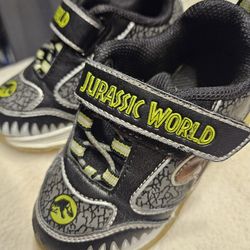 Jurassic World Toddler Light-Up Shoes – Size 8