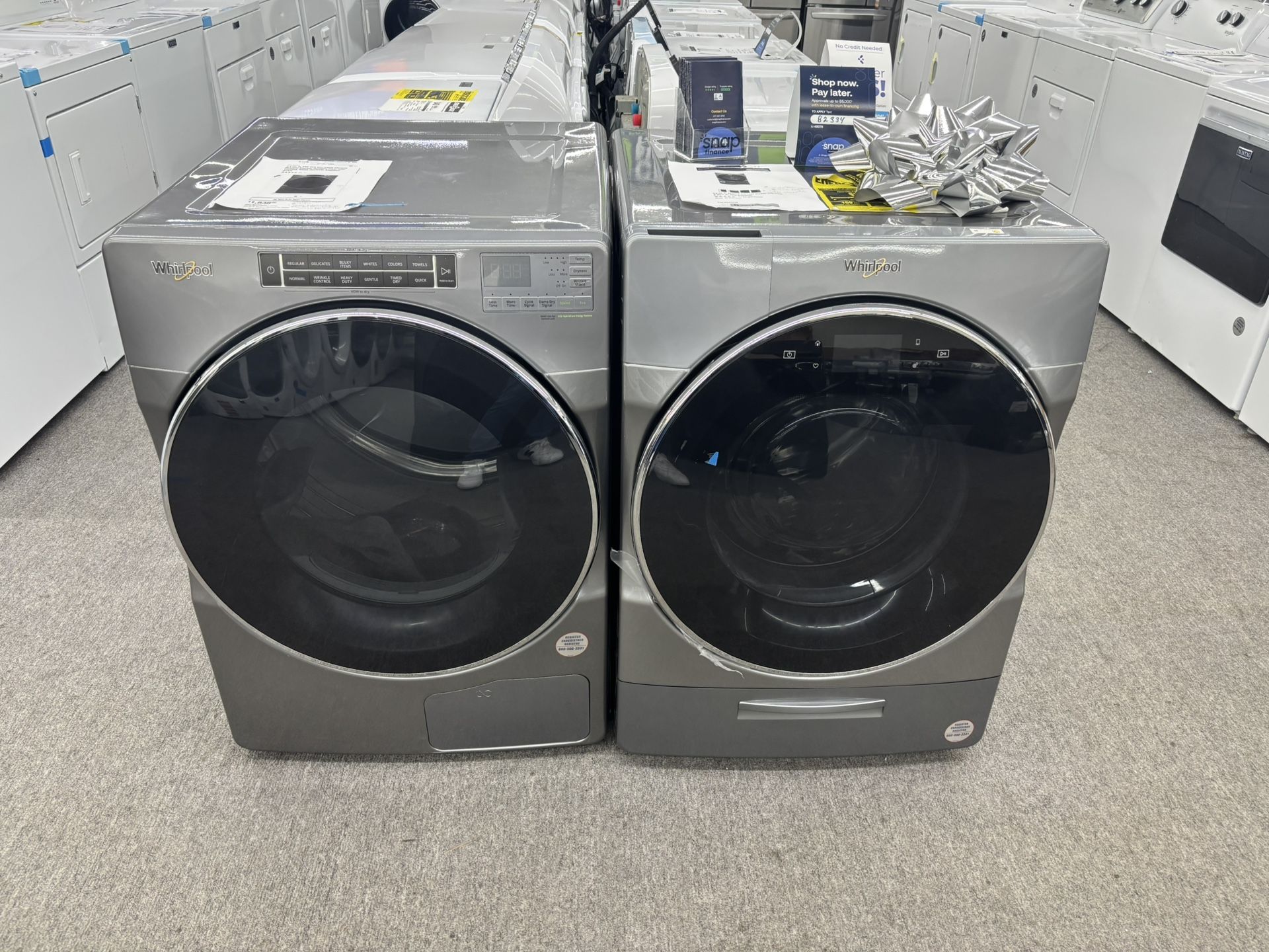 New Whirlpool Front Load Washer And Dryer