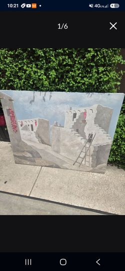 Southwestern  Style Canvas Painting Picture