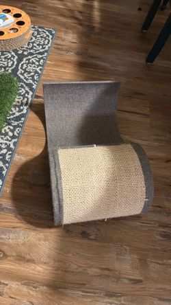 Gently used cat scratcher/toy