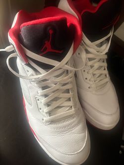 Red Jordan 5s