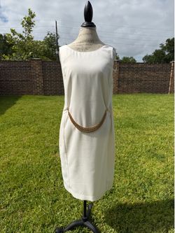 Donna Karan White Dress