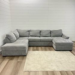 Sectional sofa chaise broyhill