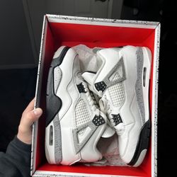 Jordan 4 Retro “White Cement” (2025)
