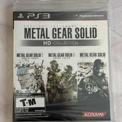 Metal Gear Solid HD Collection For PS3 