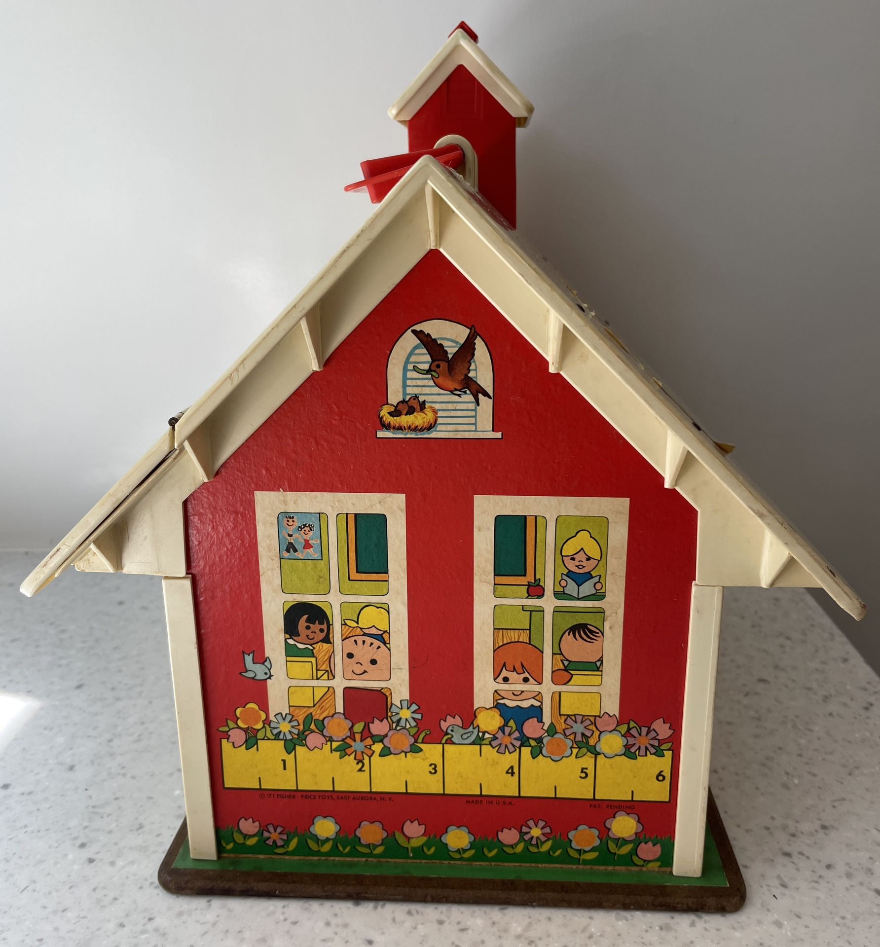 Fisher Price School House With Accessories