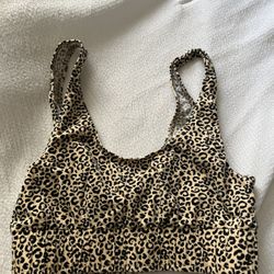 cheetah bralette 