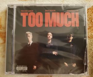 "Too Much"- A Collaborative Track By Jung Kook, Kid LAROI and Central Cee- Black Cover