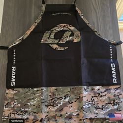 LA Rams Salute to Service Camo Apron