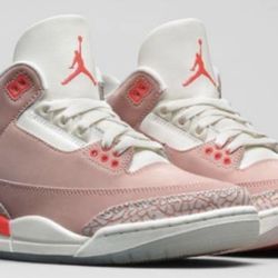 Jordan Rust Pink 3s