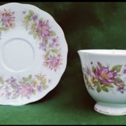 Vintage Colclough Bone China Cup And Saucer