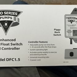 Sump Pump Switch And Controller 