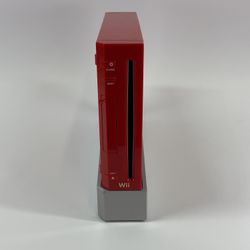 Nintendo Wii Console Gaming System RVL-001 Red