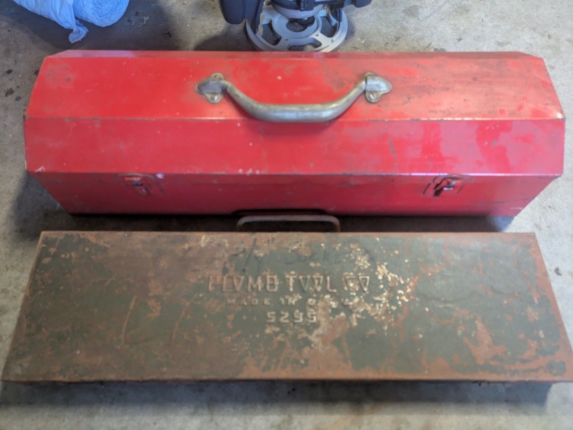 Two Vintage Toolboxes