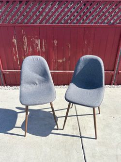 Set of 2 dining kitchen stools / chairs