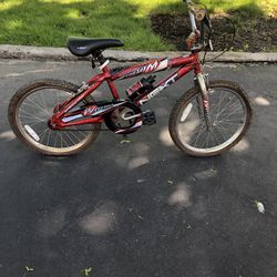 Wipe Out BMX Red bike for kids
