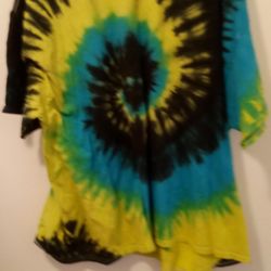 2- TIE-DYE T-SHIRTS..... CHECK OUT MY PAGE FOR MORE ITEMS