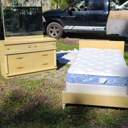 Twin Bed And Dresser 