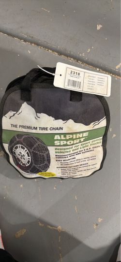 Alpine Sport Premium Tire Chains Size 2318