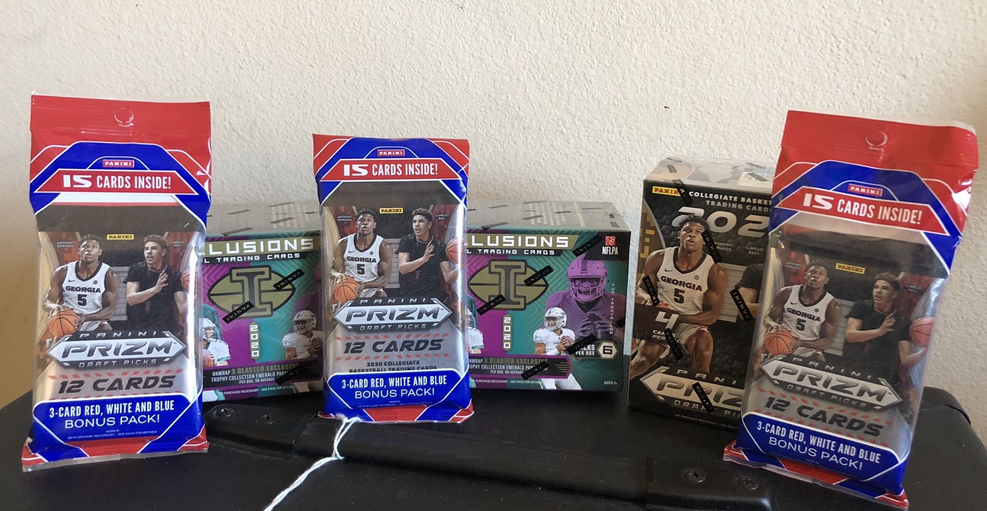 2020 PRIZM Basketball and ILLUSIONS Football cards