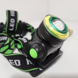 4 Modes Headlamp XML T6 COB LED Headlamp Headlight 18650 Flashlight Work Light Lamp Torch