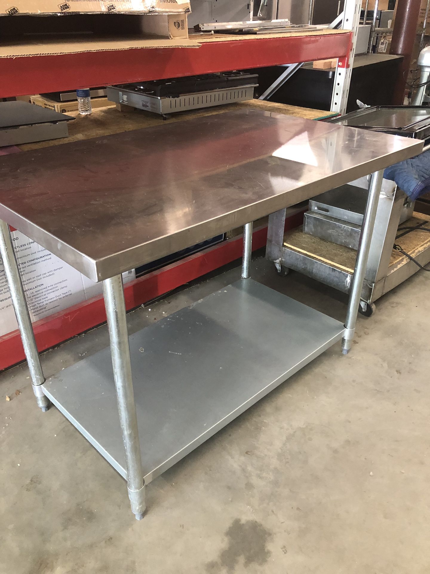Stainless steel commercial restaurant equipment stands tables low price