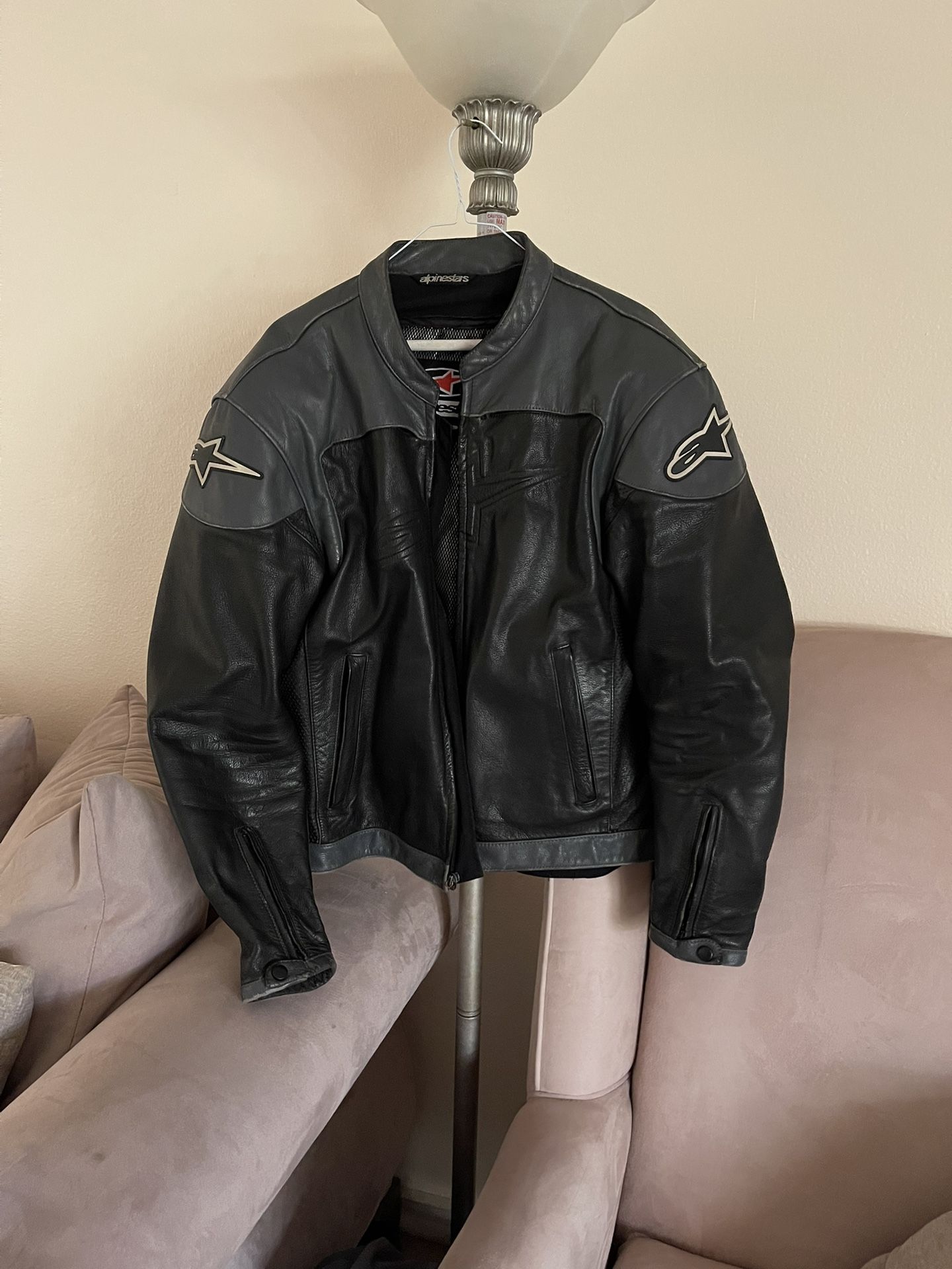 Alpine Star Black Label Riding Leather Jacket