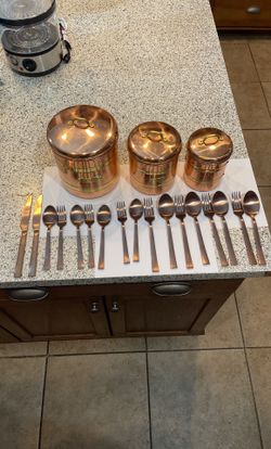 One Set All In One Only Original Copper 3 Bins And Lots Of 