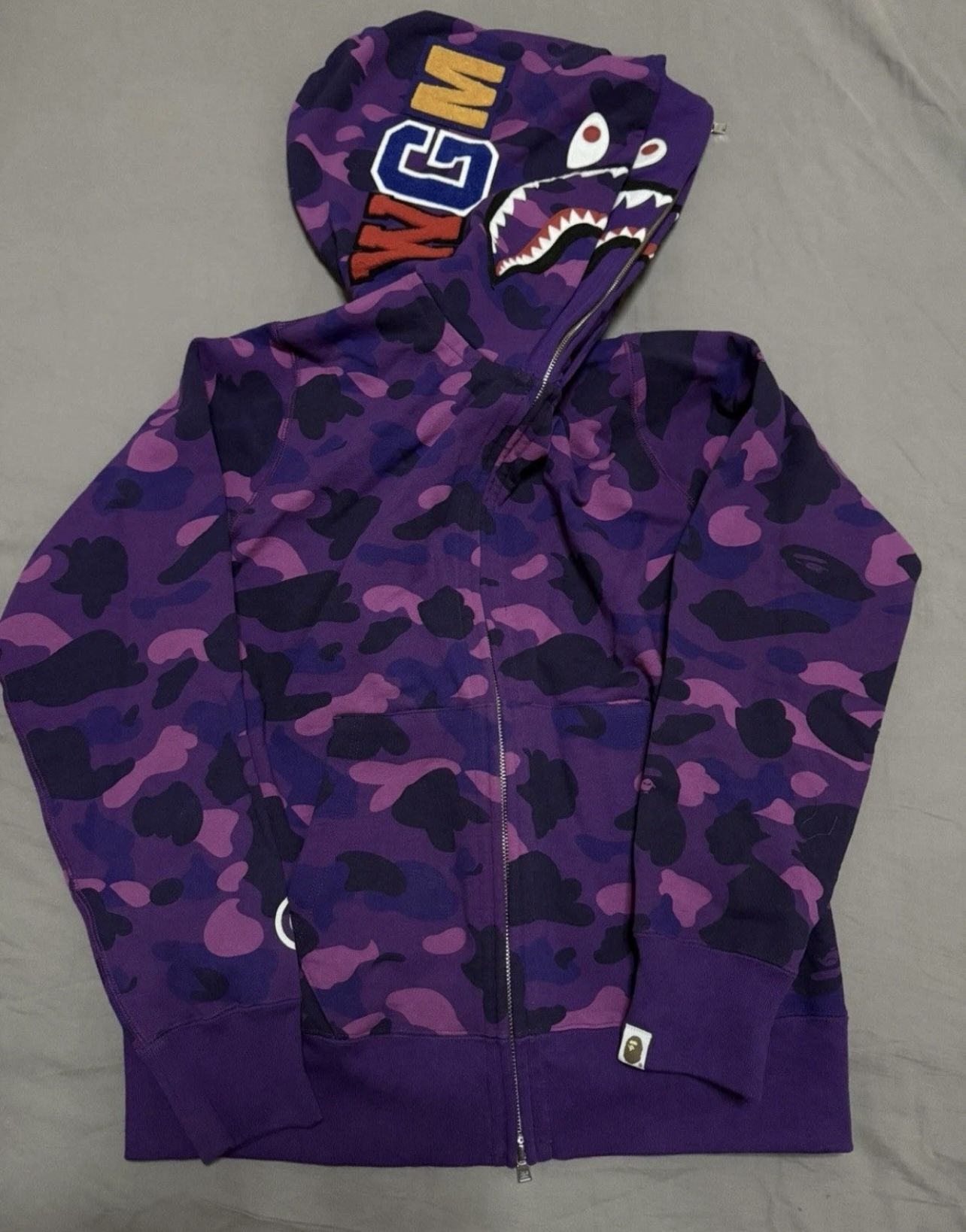 Purple Bape Hoodie