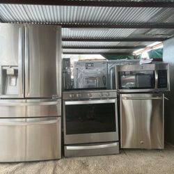 Stainless Appliances Delivery Available 