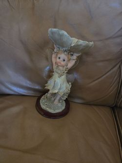 vintage resin baby flower  "Lily Collection"