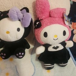 Hello Kitty Sanrio Halloween Plushes 