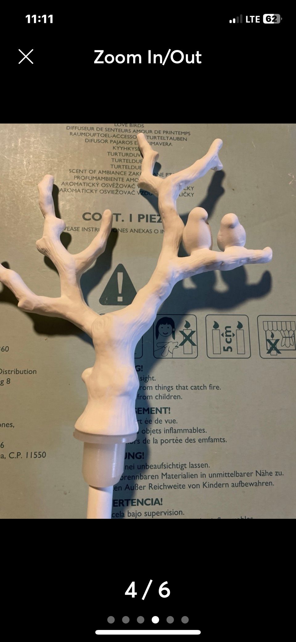 Partylite Love Birds Diffuser