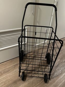Shopping cart grocery cart foldable grocery cart