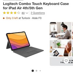 Logitech Combo Touch 4th/5th Gen iPad Air 