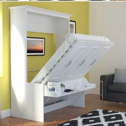 BRAND NEW IN BOX QUEEN SIZE MURPHY BED NEW IN BOX NO MATTRESS INCLUIDED