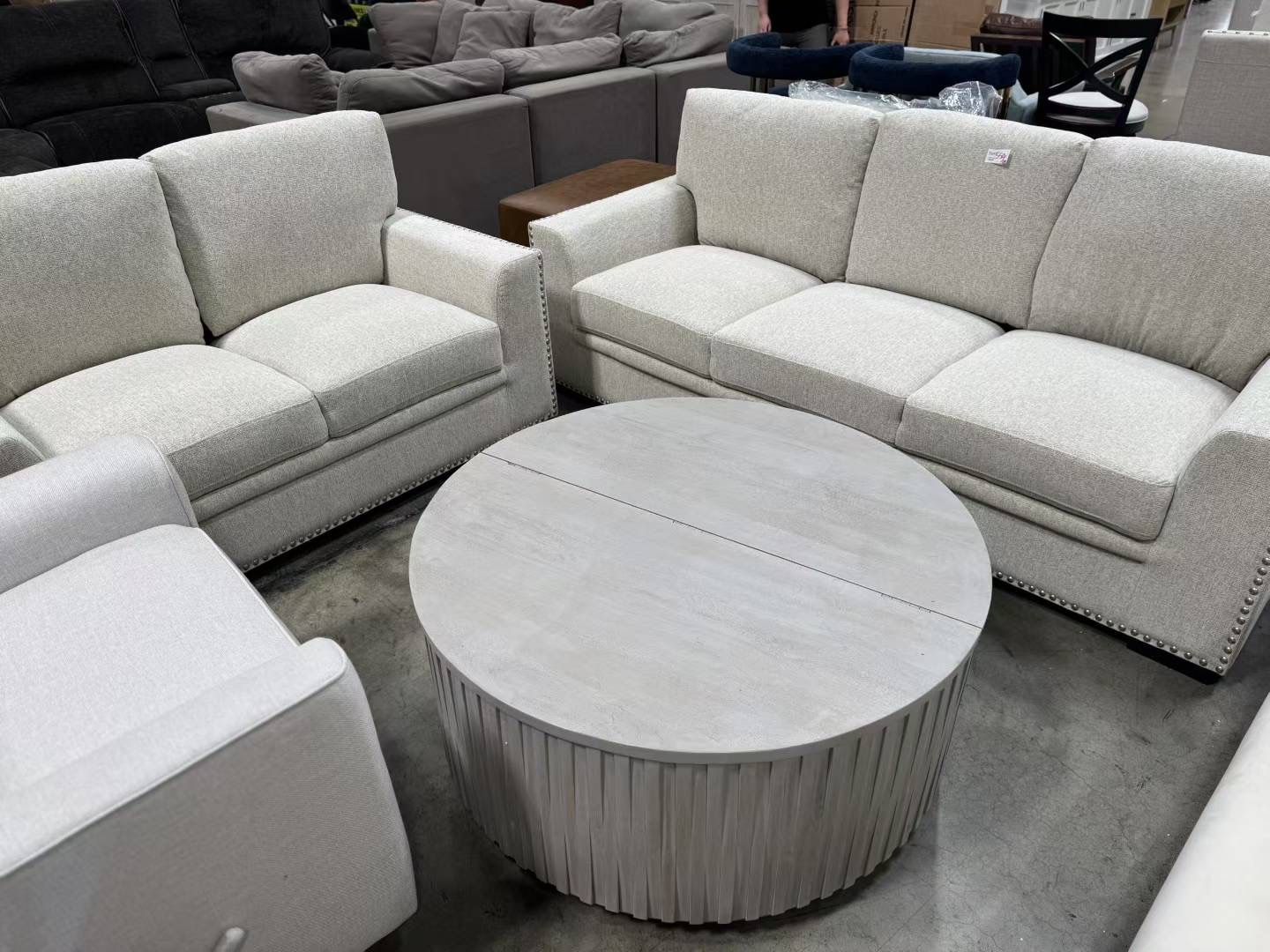 fabric sofa two piece set,$550/2pc