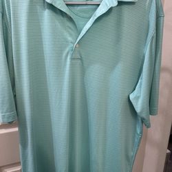 Greg Norman Polo Golf Shirt Large 