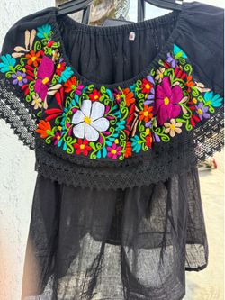 Mexican fiesta blouse