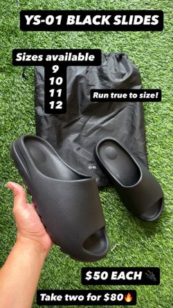 YS-01 BLACK SLIDES