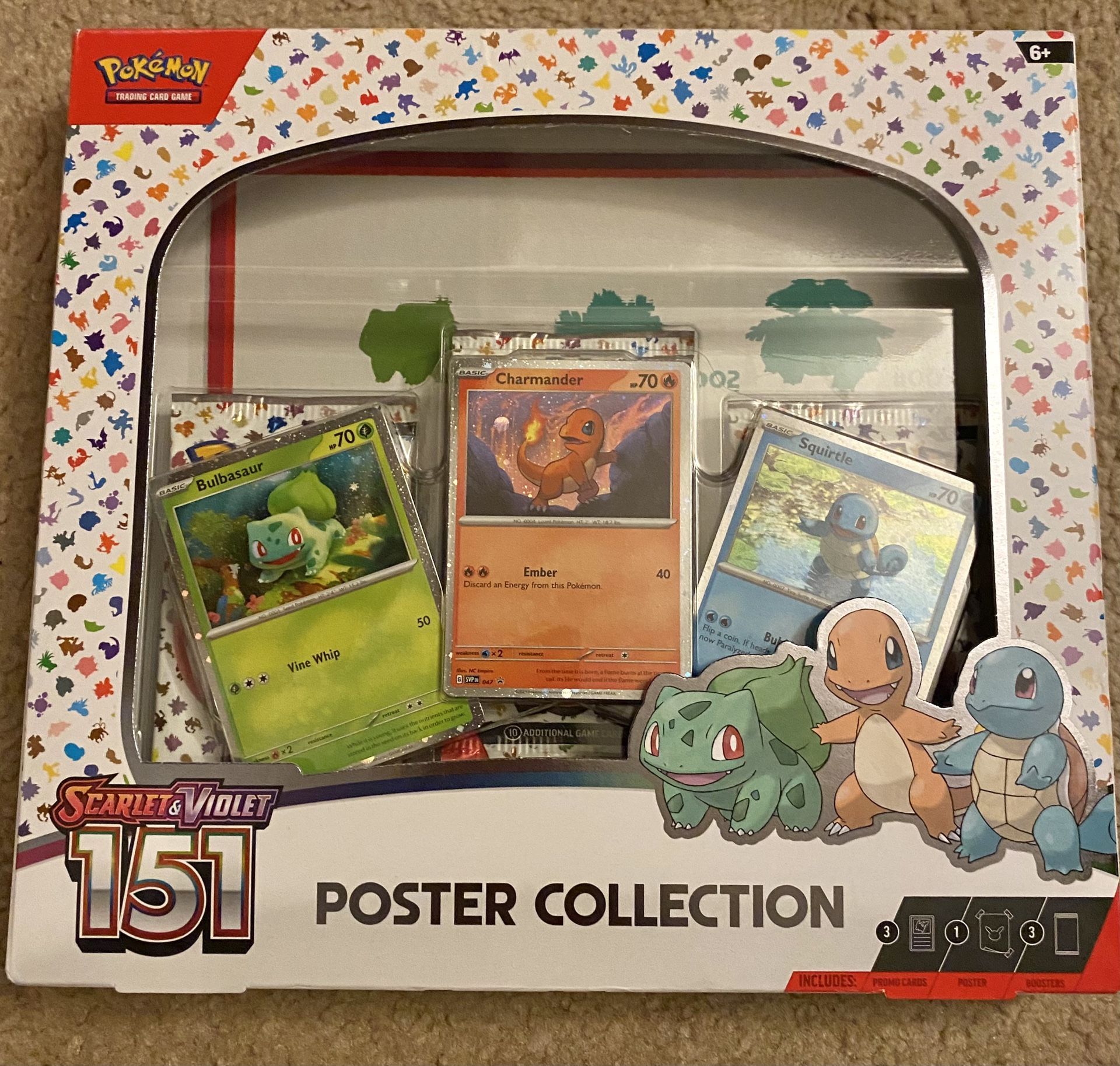 Pokemon Cards Scarlet Violet 151 Poster Collection NEW!