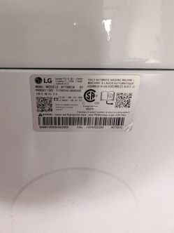 LG WT7300CW Top Load Washing Machine